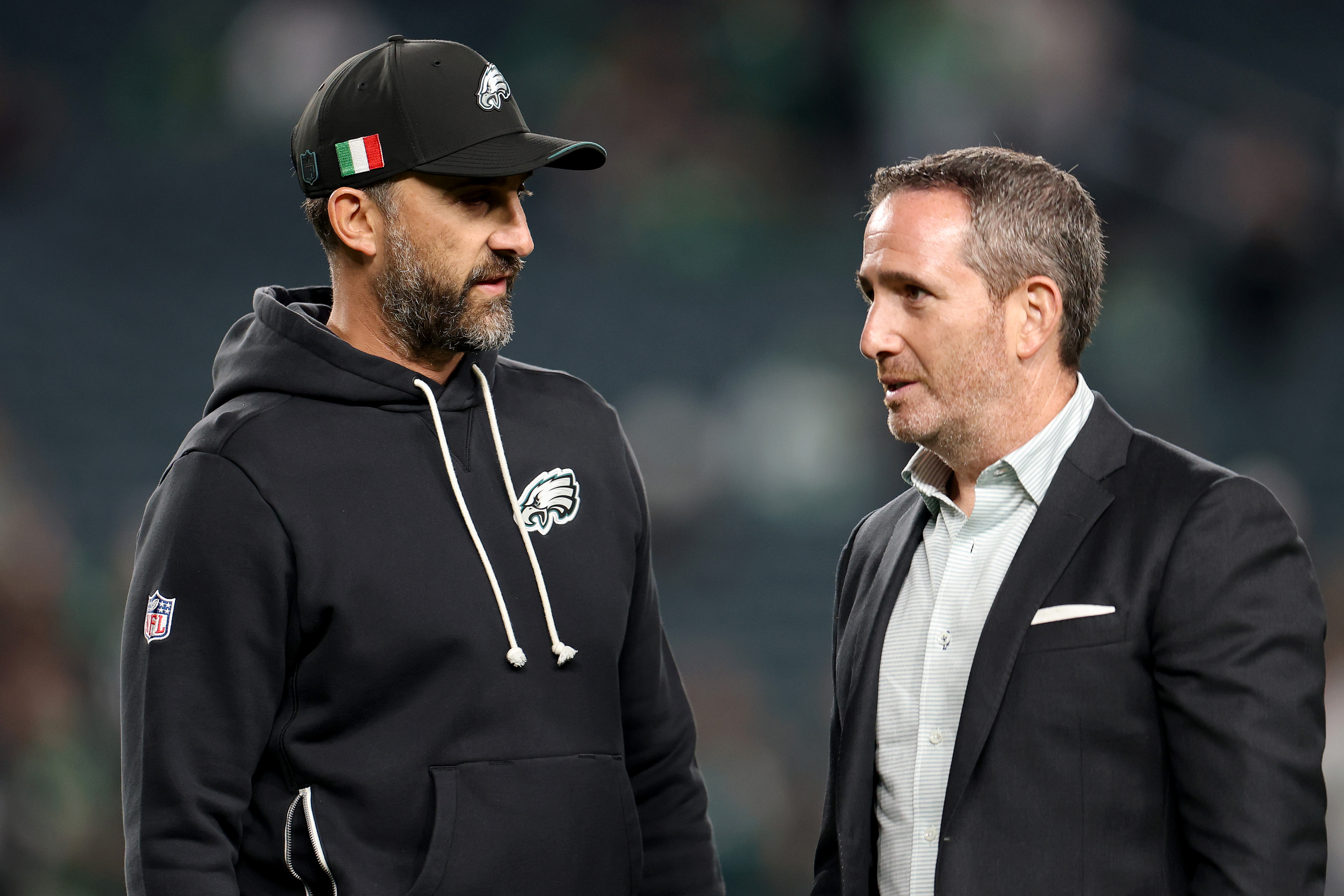 'No one's coming to save us': Nick Sirianni faces questions about Eagles' effort, potential roster losses as NFL trade deadline nears