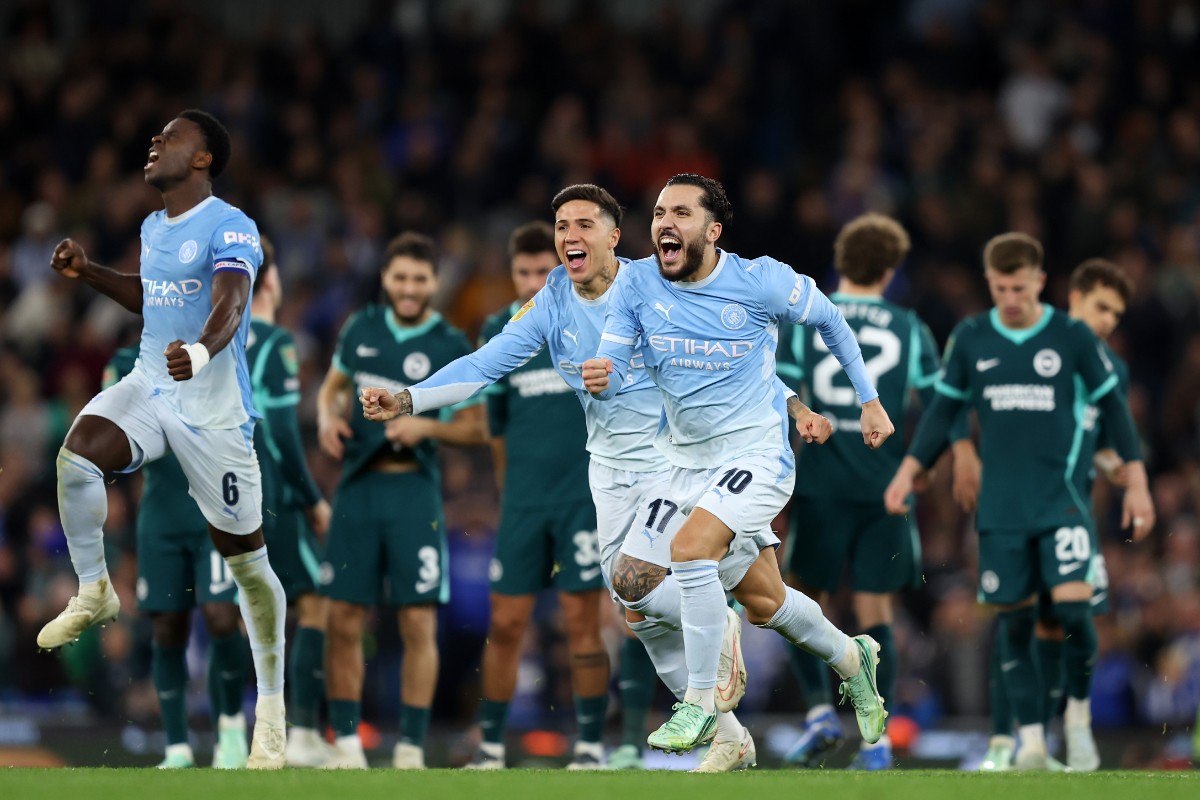 Manchester City 2 Brighton 2: City player ratings as the Carabao Cup holders march on