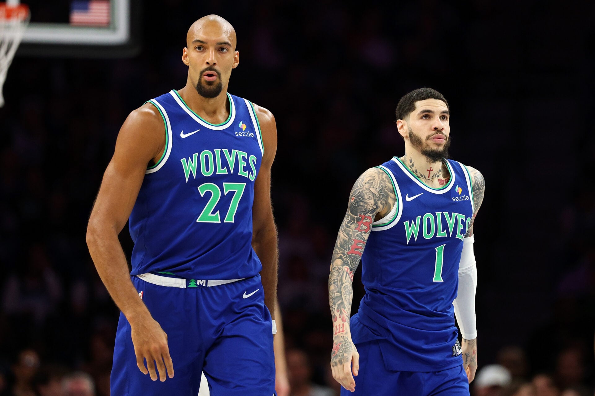 LaMelo Ball and Timberwolves’ teammate seen yelling at Rudy Gobert during loss to Warriors